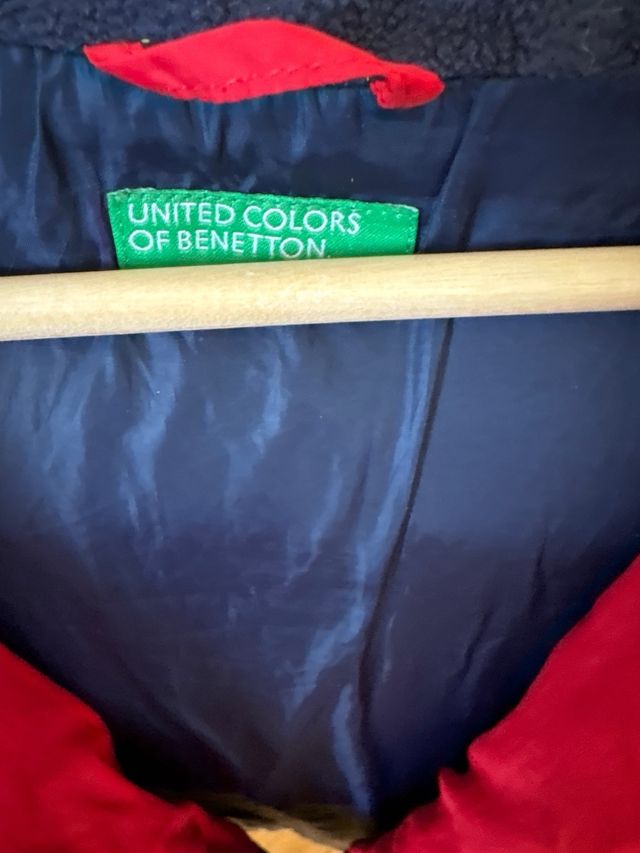 Plumífero rojo talla 12/14