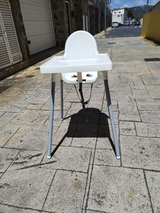 Trona ANTILOP Ikea - Blanco/Gris