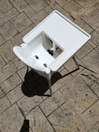 Trona ANTILOP Ikea - Blanco/Gris