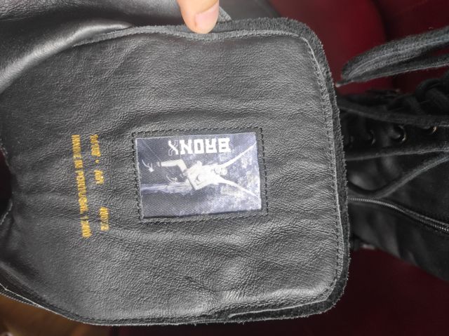 Botas altas de piel Bronx Jaxtar