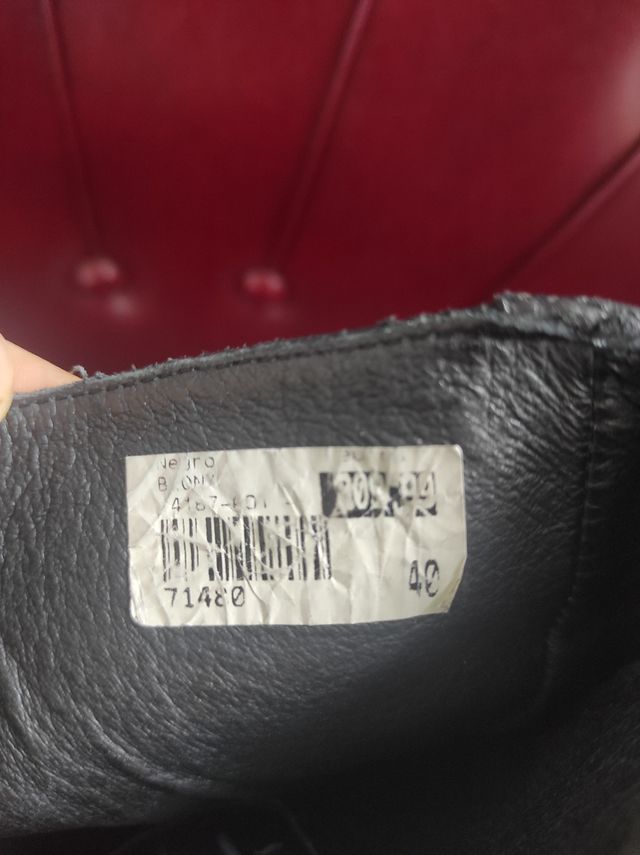 Botas altas de piel Bronx Jaxtar