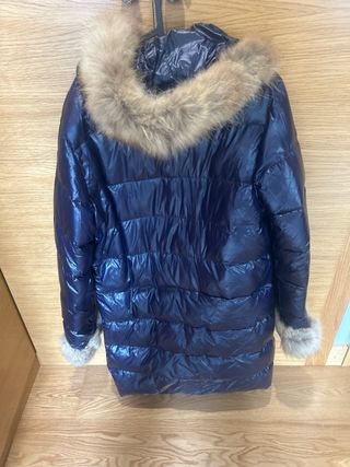 Plumifero Moncler azul - como nuevo