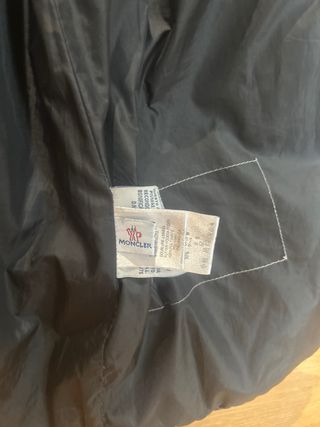Plumifero Moncler azul - como nuevo