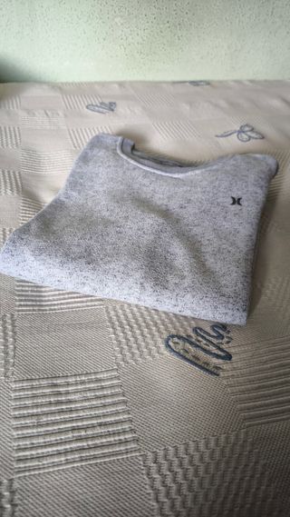 Jersey Hurley gris jaspeado