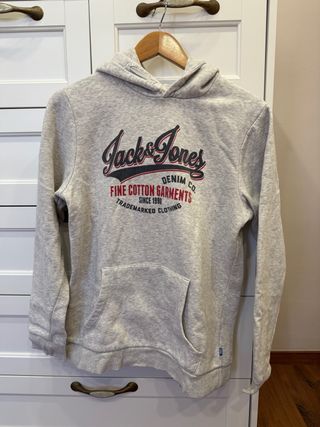 Sudadera gris Jack & Jones
