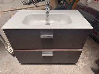 Mueble baño con lavabo