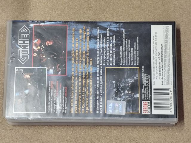 VHS Gunhed - Acción Sci-Fi