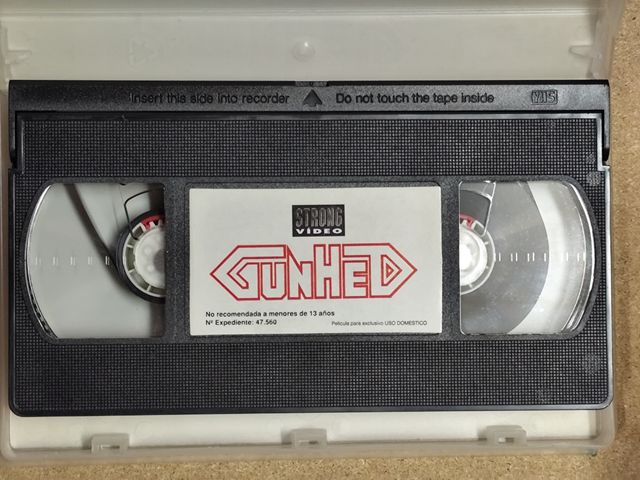 VHS Gunhed - Acción Sci-Fi