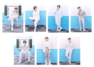 BTS ptd live postales postcards pcs set 7