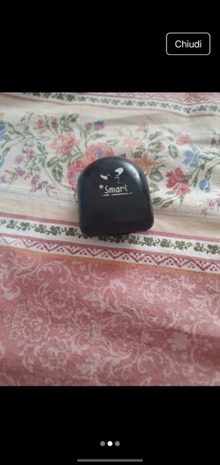 luce/fanalino a 1 led a pile per bici, no supporti