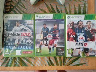 Xbox 360 blanca + 2 mandos + 3 juegos