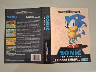 Portada Sonic The Hedgehog - Megadrive