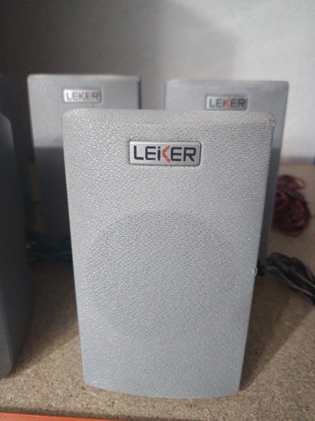Altavoces Leker - Gris - 5 unidades