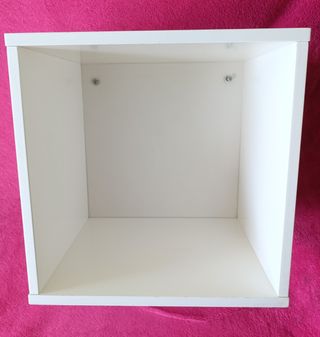 Estantería cubo Ikea blanca