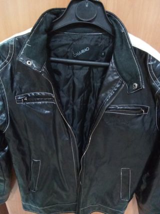 Chaqueta cuero niño Camarao talla S