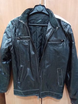 Chaqueta cuero niño Camarao talla S