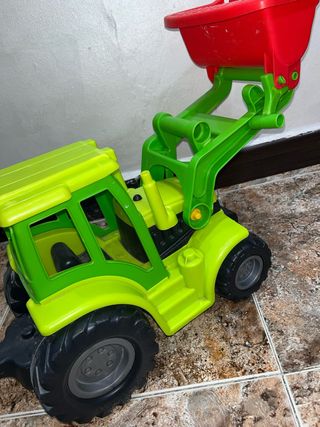 Tractor Juguete Verde