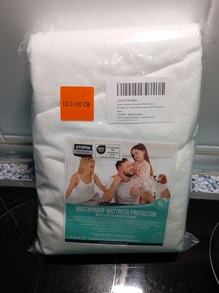 Protector Colchón Utopia 135x190 Impermeable