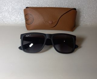 Ray-Ban Justin Polarizadas Negro MATE