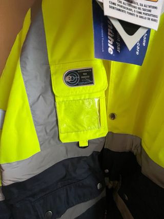 Chaleco seguridad LOOK LINE amarillo-negro