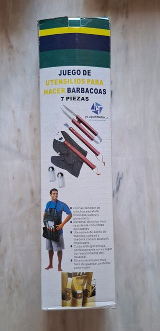 Utensilios barbacoa