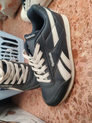 Zapatillas Reebok niño - Blancas y Azules