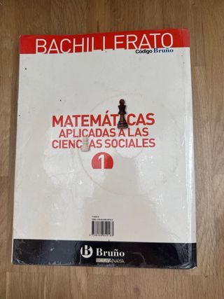 Código Bruño Matemáticas Aplicadas a las Cienci...