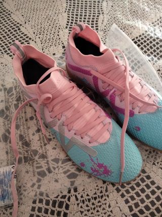 Zapatillas deportivas - Azul y Rosa