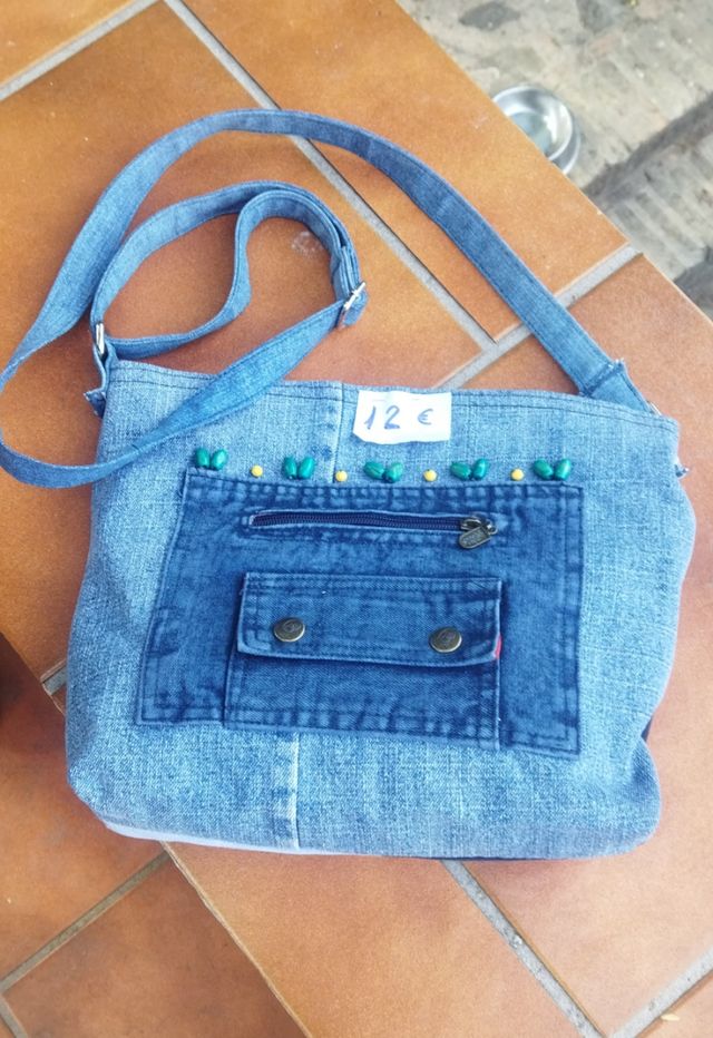 Bolso bandolera vaquero