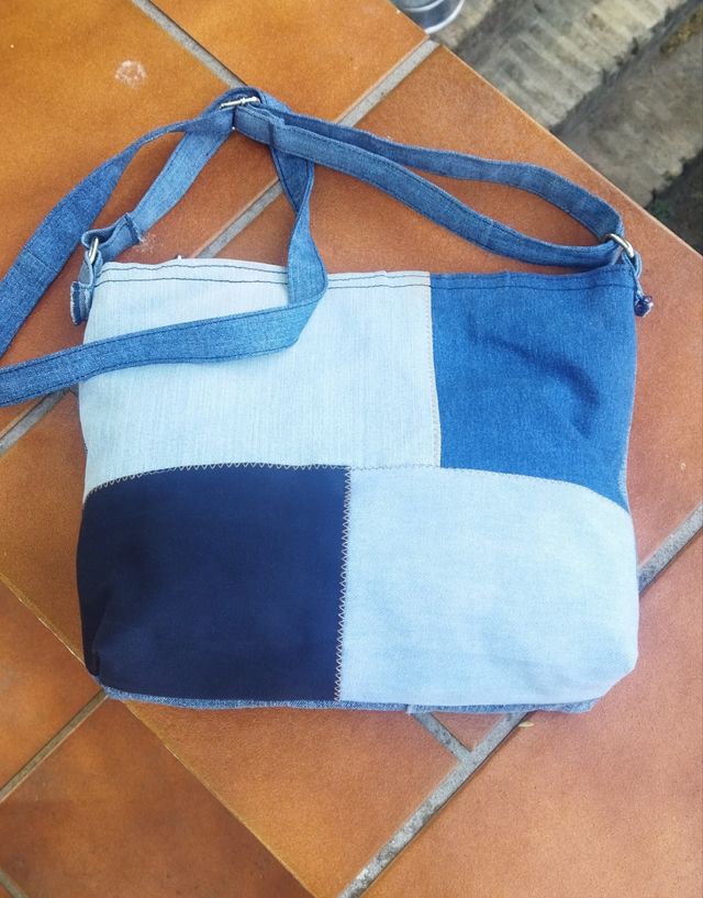 Bolso bandolera vaquero