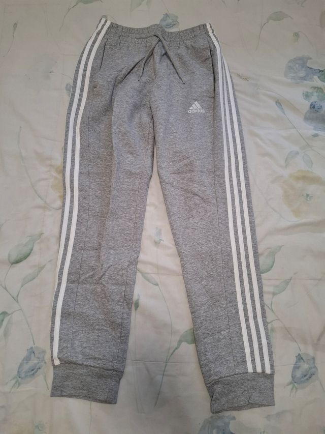 Pantalones Adidas Gris