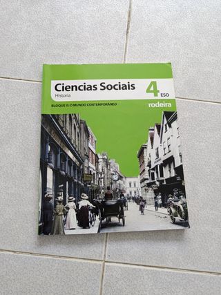 CIENCIAS SOCIAIS, HISTORIA 4 ESO 