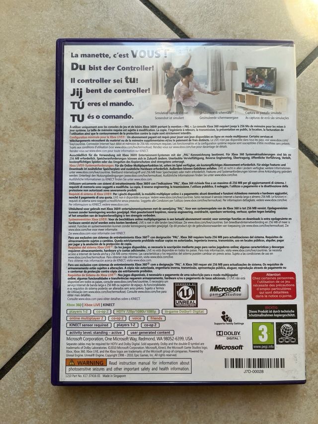 Kinect Adventures! Xbox 360