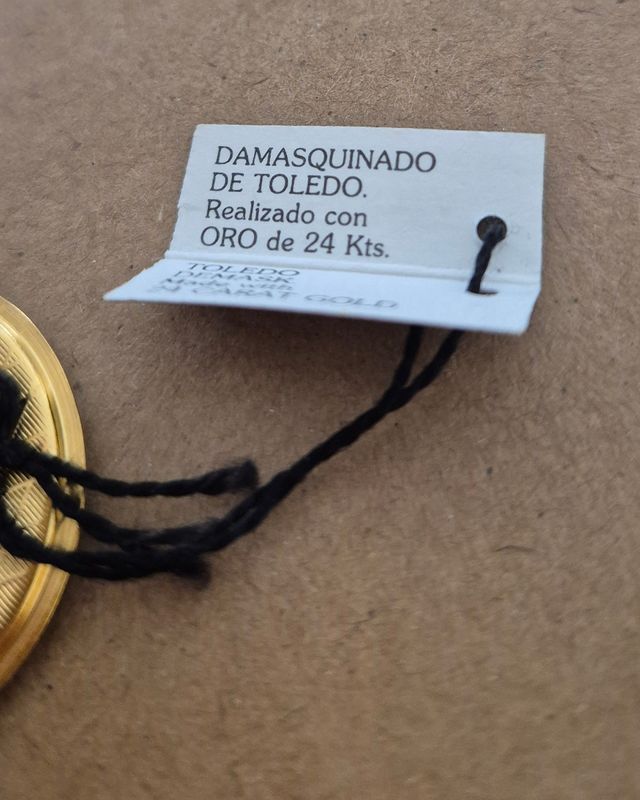Broche Damasquinado de Toledo