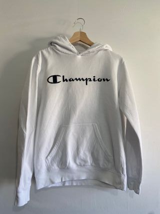 Sudadera Champion blanca talla S