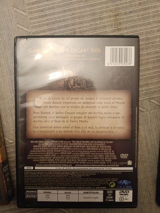 DVDs Señor de los Anillos (Trilogía)