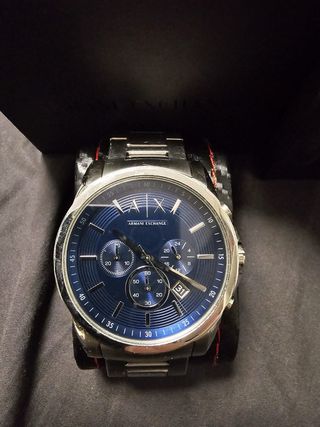 Reloj Armani Exchange Azul y Plata