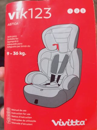 Silla coche Vik123 (9-36kg)