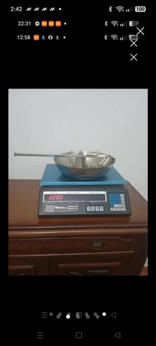 Báscula romana Nueva a estrenar