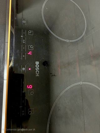Placa inducción Bosch + Vitrocerámica