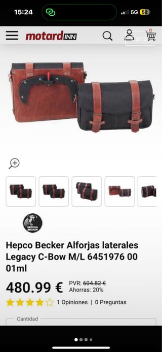 Alforjas Hepco&Becker Legacy CBow