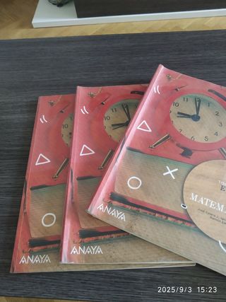 Matemáticas Editorial Anaya 1 Eso