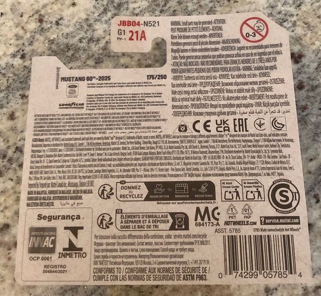 Hot Wheels ‘71 MUSTANG FUNNY CAR ROSSA 2025 1:64