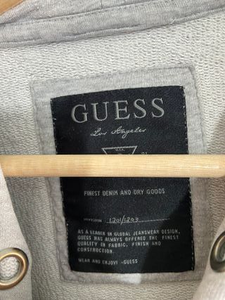 Sudadera Guess gris talla S vintage