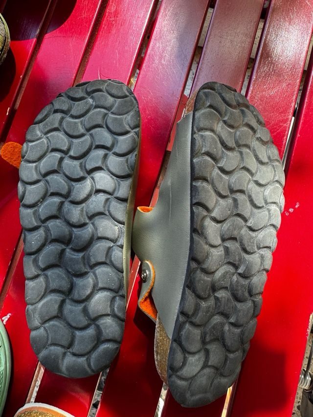 Sandalias niño verde oliva t32