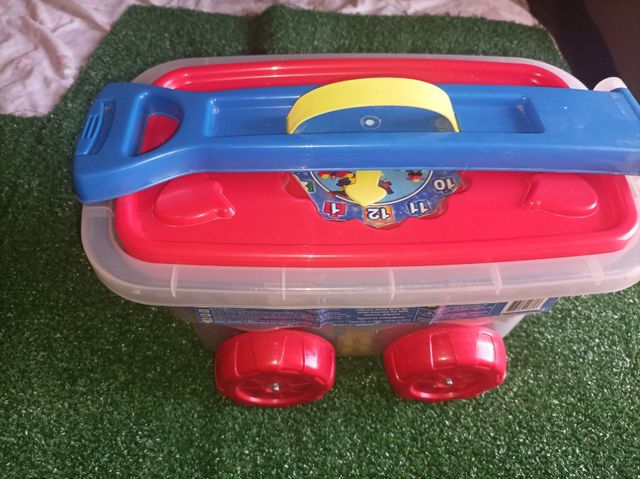 Baúl arrastre Toy Planet - Bloques