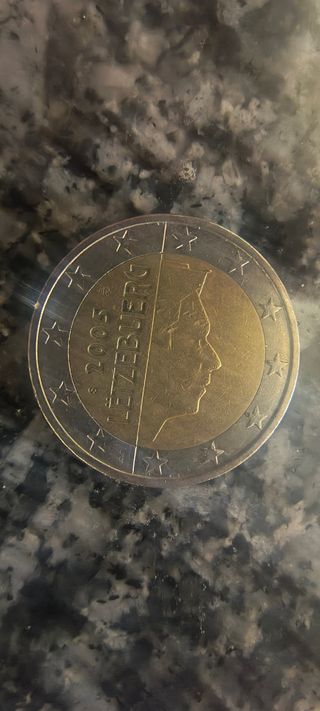 Moneda 2€ Luxemburgo 2005