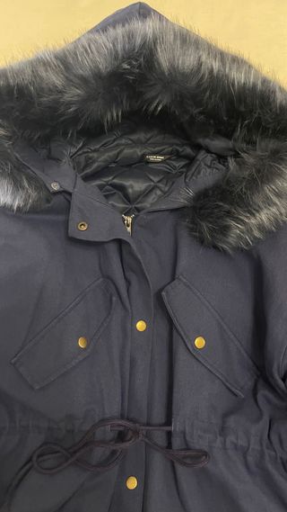 Parka Shein blu 