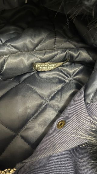 Parka Shein blu 