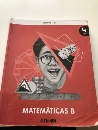 Matemáticas B 4º ESO. Libro del estudiante. GENiOX